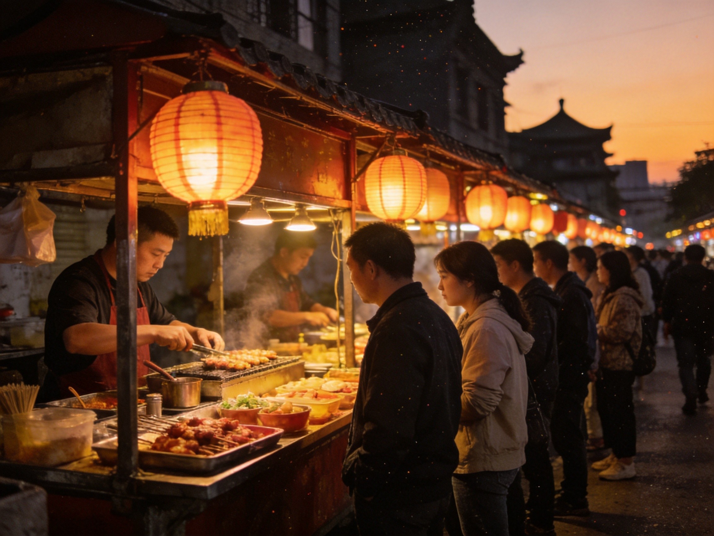 正宁路夜市 参考图 1